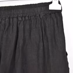 Linneshorts Sophia SVART - Marta du Chateau