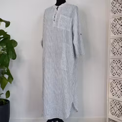 Klänning Ness Stripe JEANS - Marta du Chateau