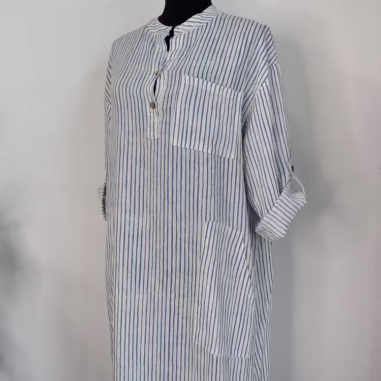 Klänning Ness Stripe JEANS - Marta du Chateau