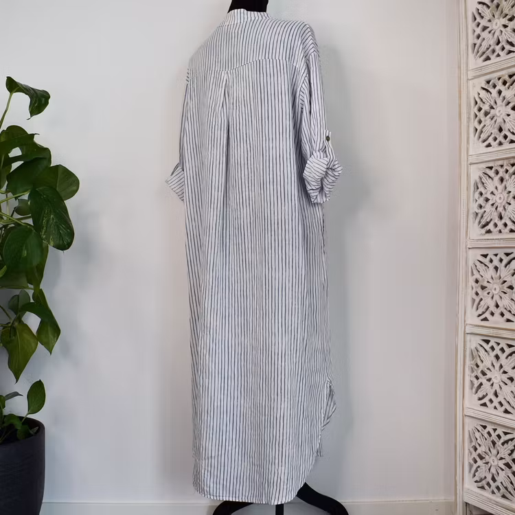 Klänning Ness Stripe JEANS - Marta du Chateau