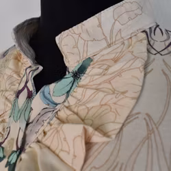 Blus Unnur Blommig BEIGE - Marta du Chateau