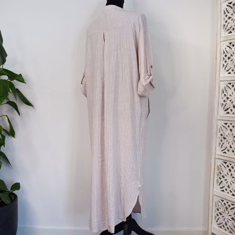 Klänning Ness Stripe ROSE - Marta du Chateau