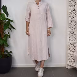 Klänning Ness Stripe ROSE - Marta du Chateau