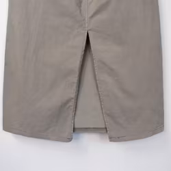 Kjol Lång Stretchig TAUPE
