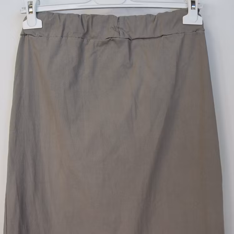 Kjol Lång Stretchig TAUPE
