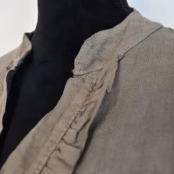 Linneblus med Krås TAUPE