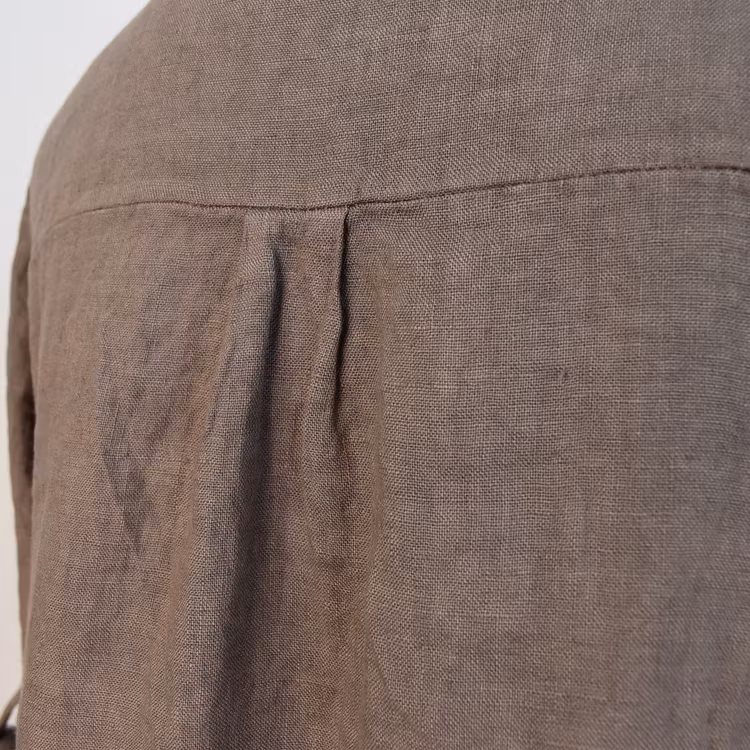 Linneblus med Krås TAUPE