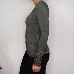 Bastopp med Spets MILITARY - Marta du Chateau