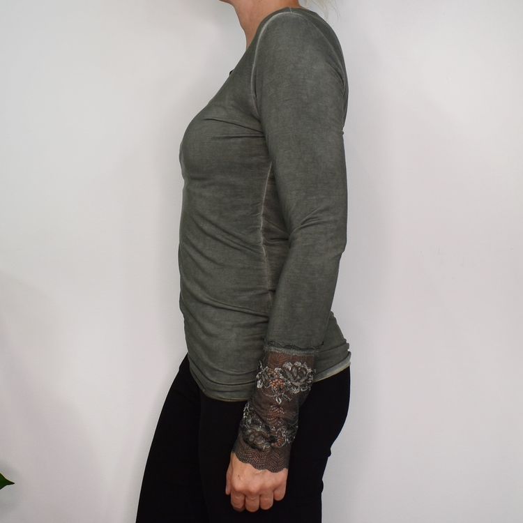 Bastopp med Spets MILITARY - Marta du Chateau