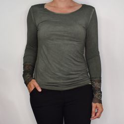 Bastopp med Spets MILITARY - Marta du Chateau