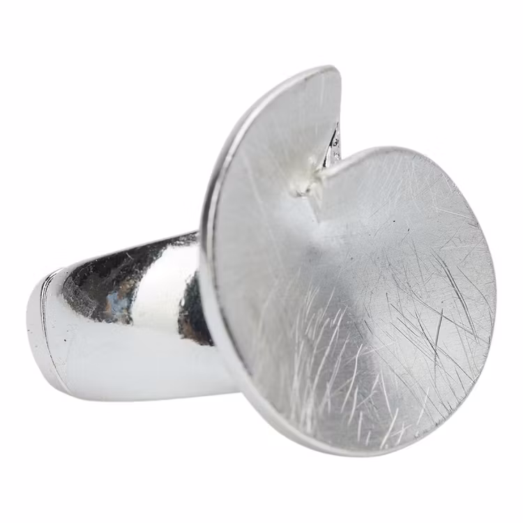 Elastisk ring Wilma SILVER - The Moshi
