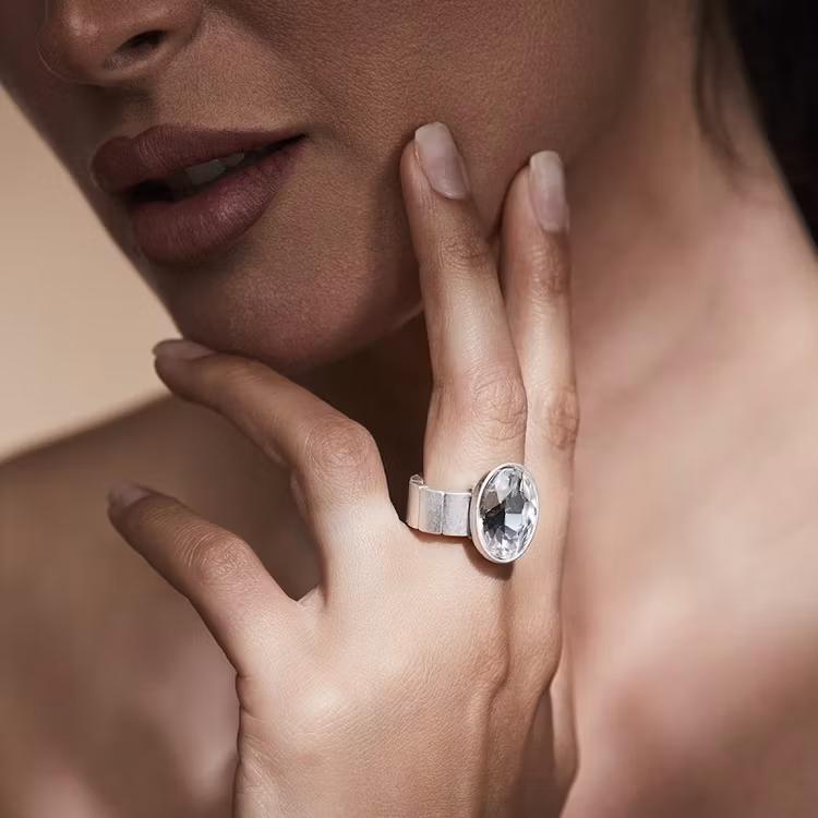 Elastisk ring Sophia SILVER - The Moshi