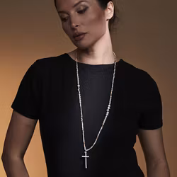 Halsband Sandra SILVER - The Moshi