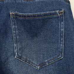 Jeans Resårmidja och Knytband MÖRK BLÅ - 3D Denim