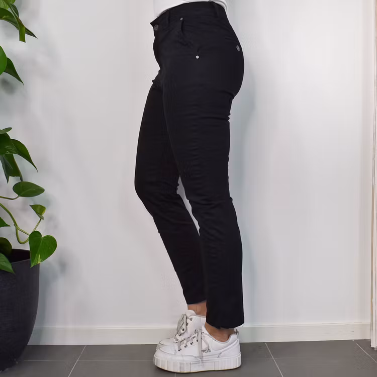 Chinos Slim SVART - 3D Denim