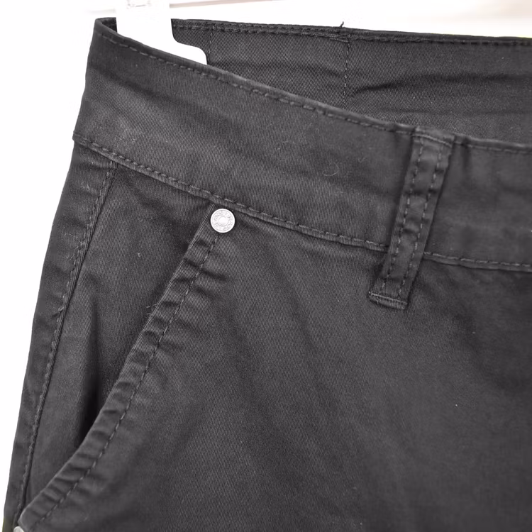 Chinos Slim SVART - 3D Denim