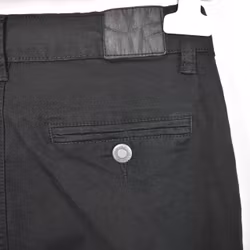 Chinos Slim SVART - 3D Denim