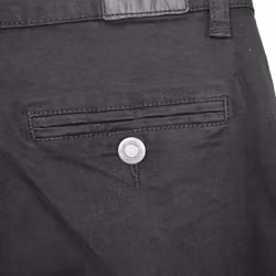 Chinos Slim SVART - 3D Denim