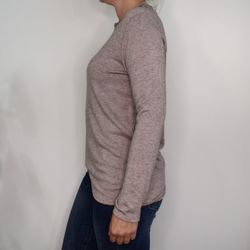 Tröja Volang TAUPE