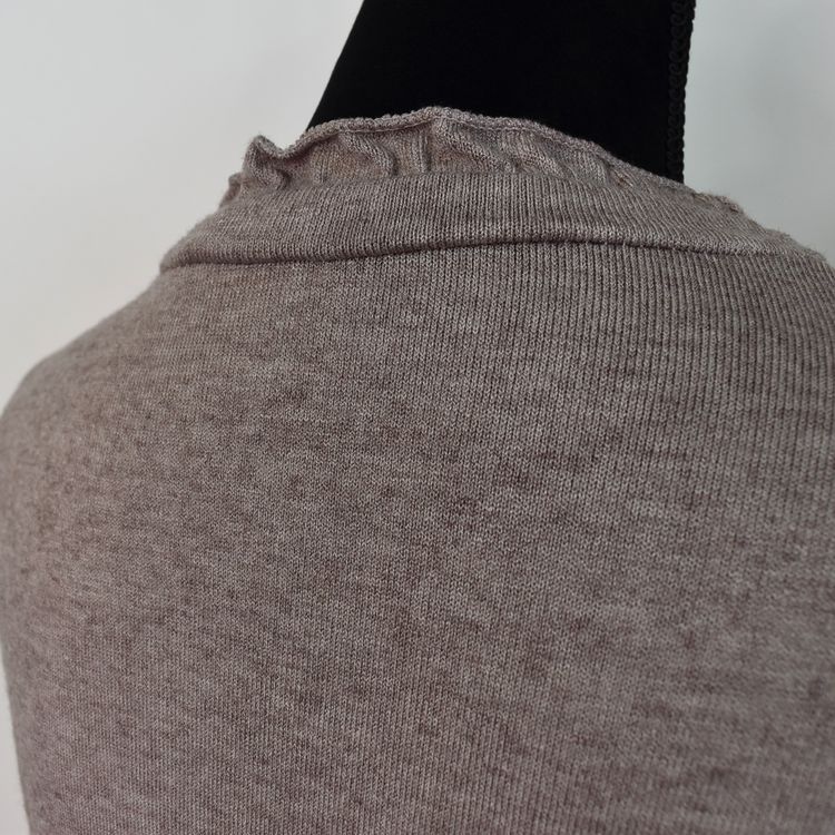 Tröja Volang TAUPE