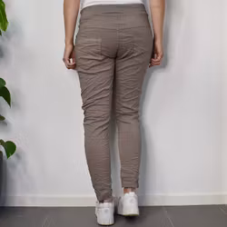 Stretchig Byxa TAUPE