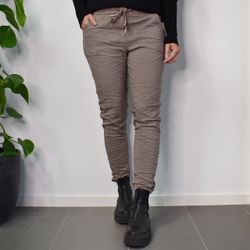 Stretchig Byxa TAUPE