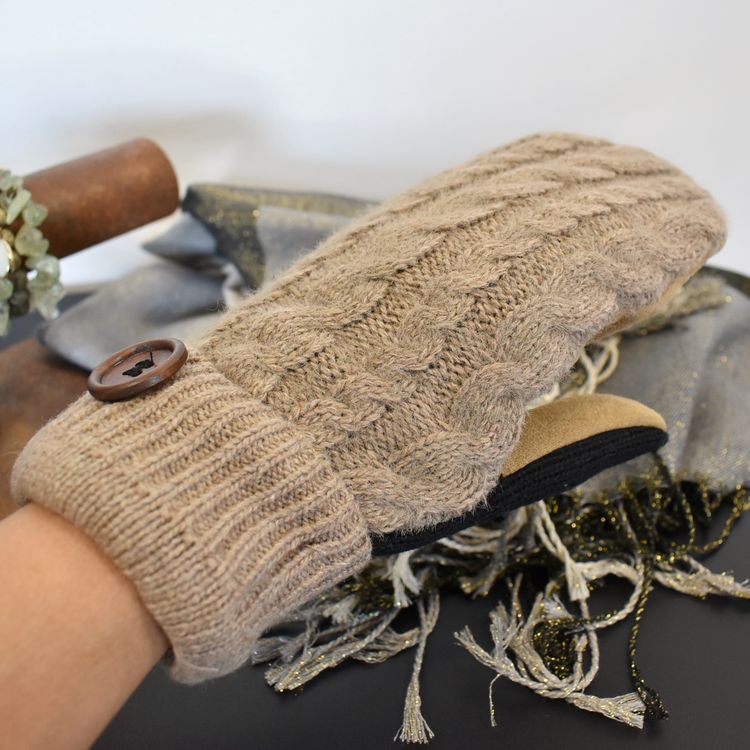 Tumvante Stickad TAUPE