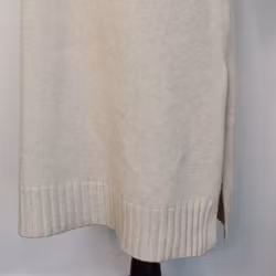 Finstickad Klänning Over Sized BEIGE