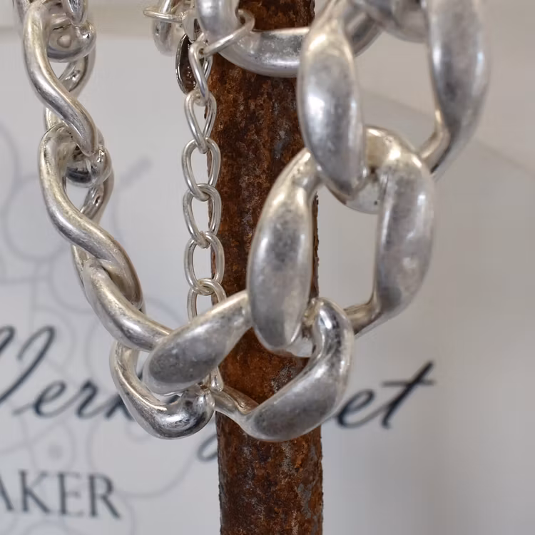 Halsband Louise MATT SILVER - The Moshi