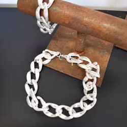 Halsband Louise MATT SILVER - The Moshi