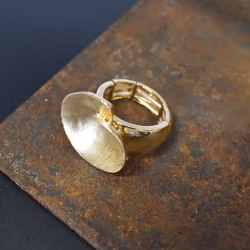 Elastisk ring Wilma GULD - The Moshi