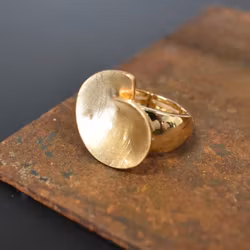 Elastisk ring Wilma GULD - The Moshi