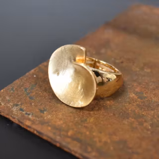 Elastisk ring Wilma GULD - The Moshi