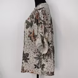 Bomullsblus Sandra BEIGE - Mix By Heart