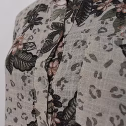 Bomullsblus Sandra BEIGE - Mix By Heart