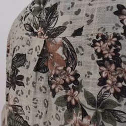 Bomullsblus Sandra BEIGE - Mix By Heart