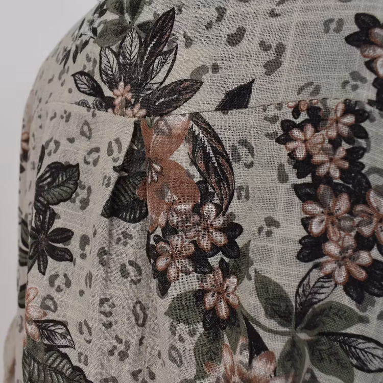 Bomullsblus Sandra BEIGE - Mix By Heart