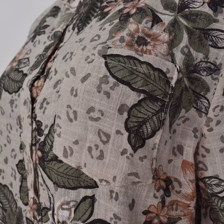 Bomullsblus Sandra BEIGE - Mix By Heart