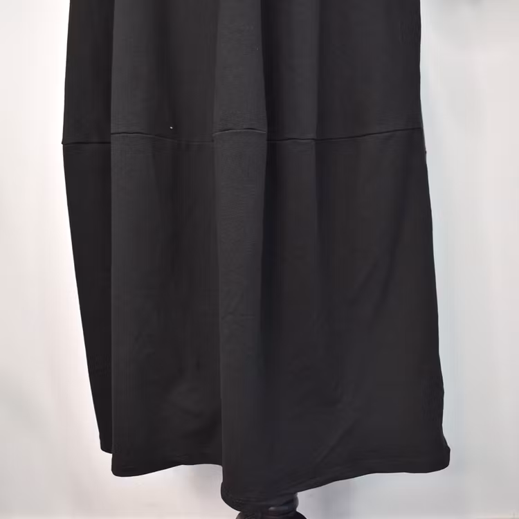 Sweatshirtklänning SVART