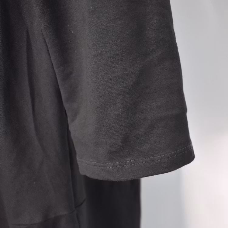 Sweatshirtklänning SVART