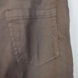 Stretchig Byxa MÖRK TAUPE