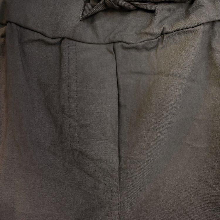 Stretchig Byxa MÖRK TAUPE