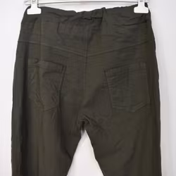 Stretchig Byxa MÖRK KAKI