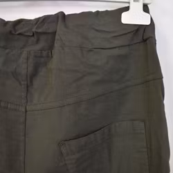 Stretchig Byxa MÖRK KAKI
