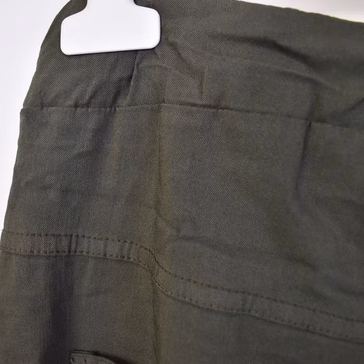 Stretchig Byxa MÖRK KAKI