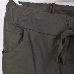 Stretchig Byxa MÖRK KAKI