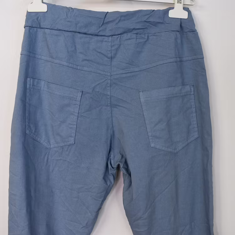 Stretchig Byxa Alva JEANSBLÅ