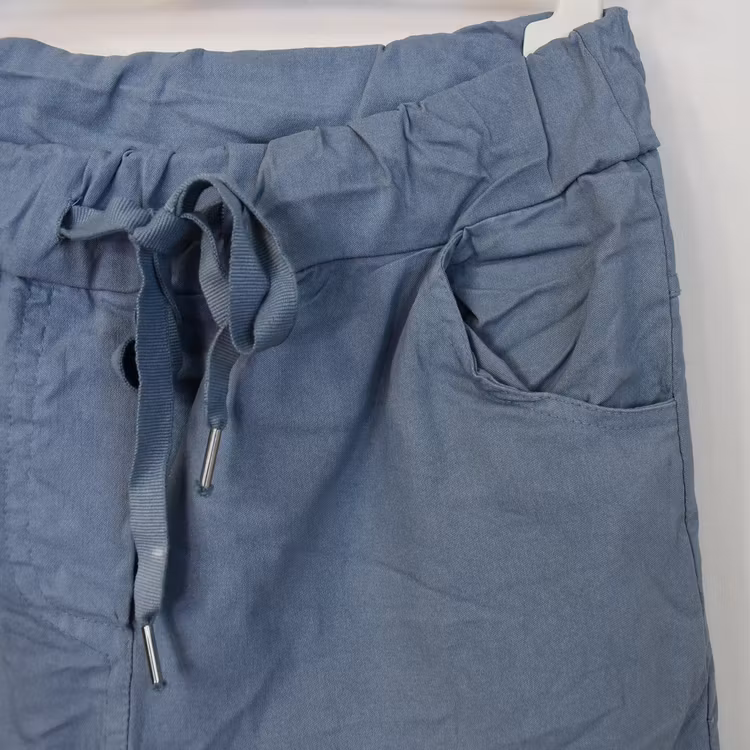 Stretchig Byxa Alva JEANSBLÅ