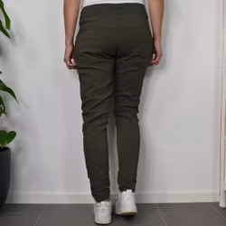 Stretchig Byxa MÖRK KAKI