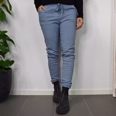 Stretchig Byxa Alva JEANSBLÅ